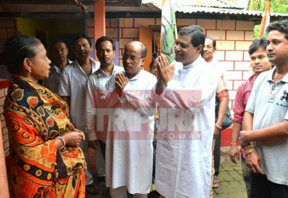 Bi-Poll: Congress begins door to door campaigning Bi-Poll: Congress begins door to door campaigning